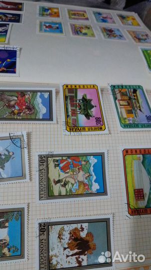 Марки Советских времен разных государств