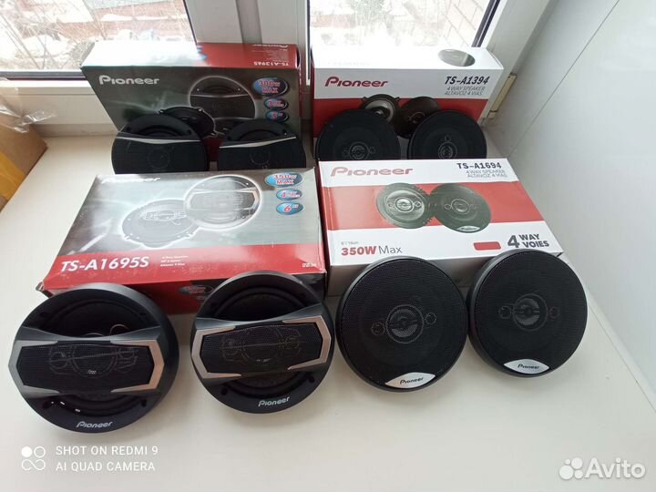 Динамики 10,16см Pioneer