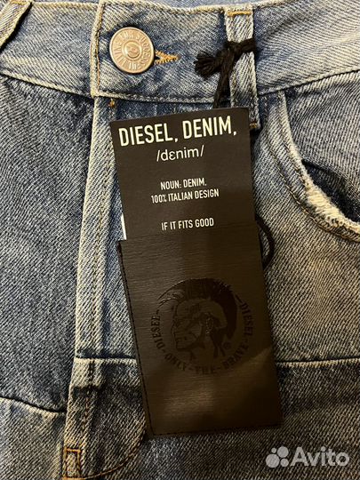 Джинсовые шорты diesel