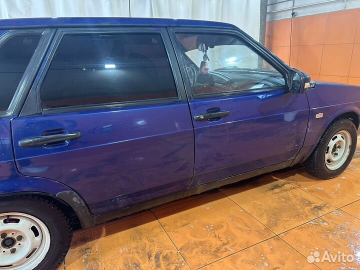 ВАЗ 21099 1.5 МТ, 2004, битый, 170 000 км