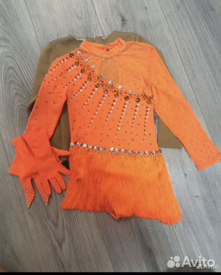 Платье для фигурного катания 122-128