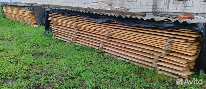 Доска обрезная 45х150х6000