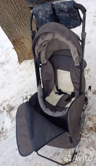 Санки-коляска