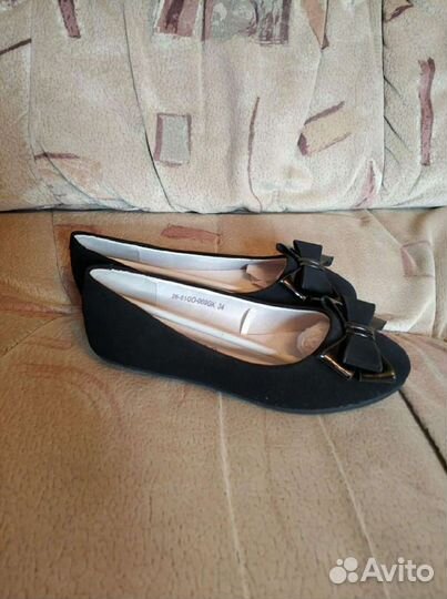 Туфли школьные новые