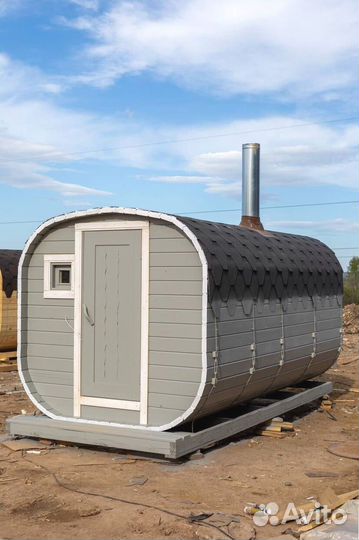 Баня-бочка с доставкой