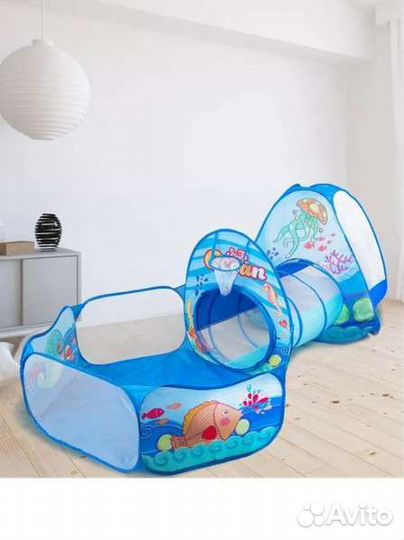 Игровой тоннель с бассеином и шариками