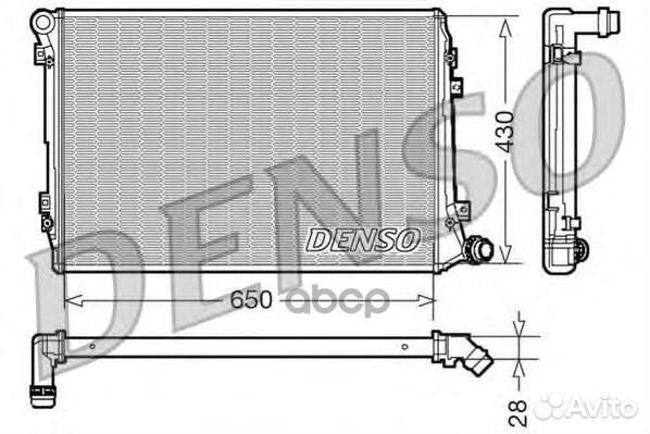 Радиатор системы охлаждения VW: EOS (1F7, 1F8)