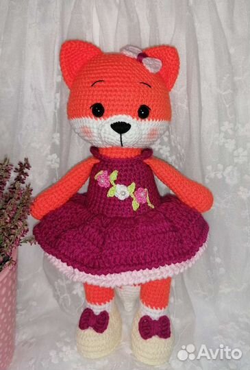 Вязаные игрушки ручной работы