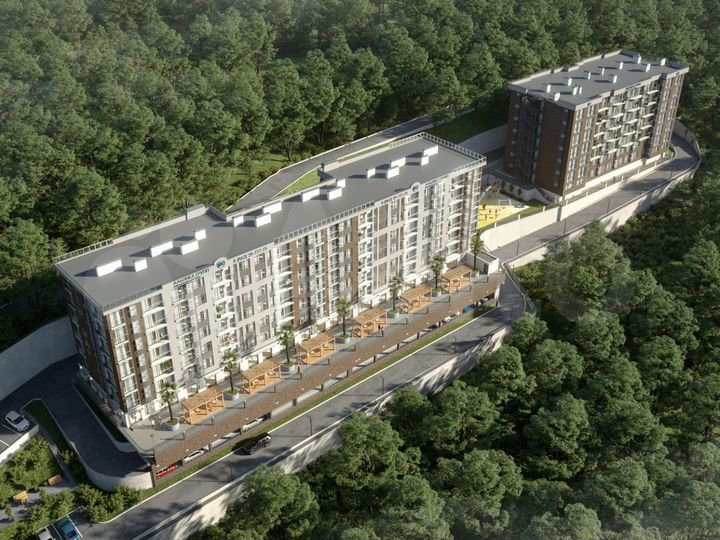 Своб. планировка, 45,2 м², 2/7 эт.