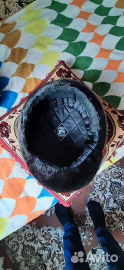 Меховая мужская кепка