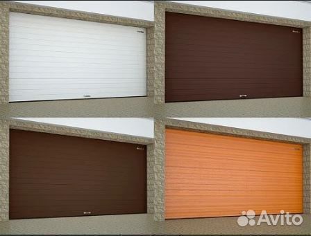 Гаражные секционные ворота дорхан 2750х2750