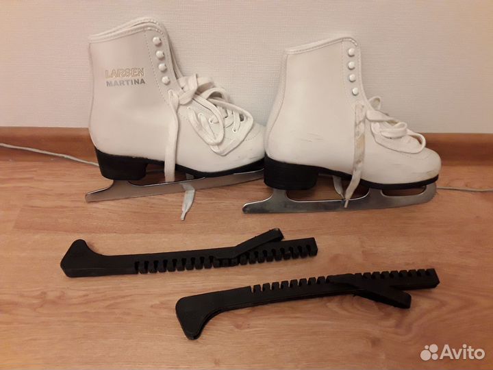 Коньки женские белые на 36 размер