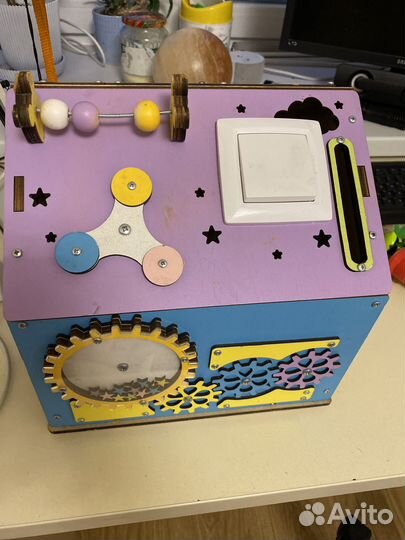 Бизиборд домик