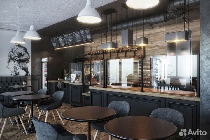 Готовая кофейня в оживленном районе на продажу