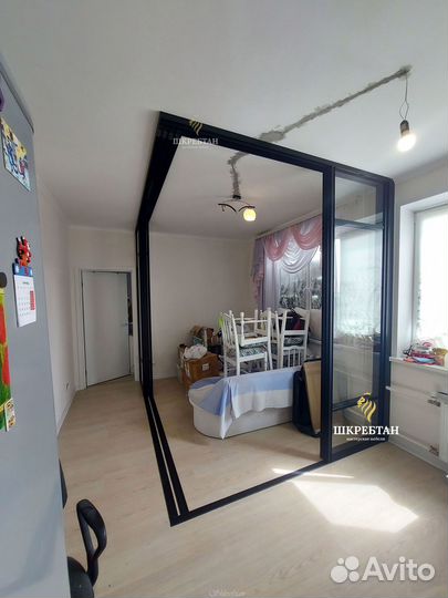 Раздвижные перегородки для зонирования