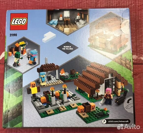 Набор Lego Minecraft 21190 Заброшенная деревня