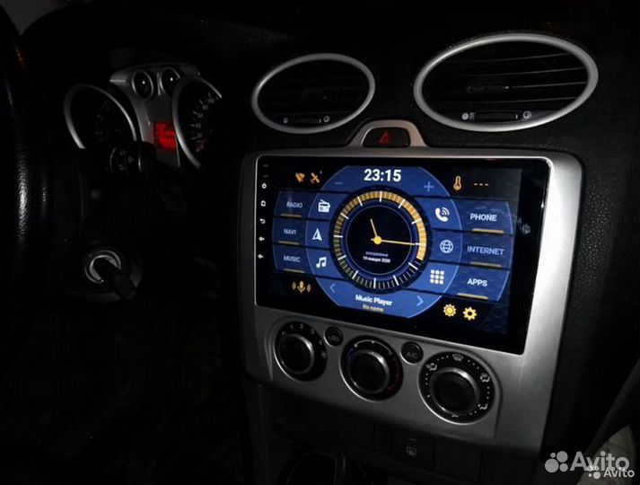 Магнитола Ford Focus 2 кондиционер IPS