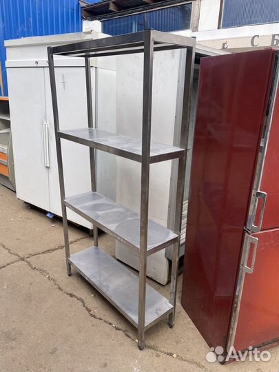 Стеллаж из нержавеющей стали 100/30/180