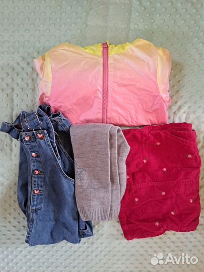 Вещи пакетом для девочки 104