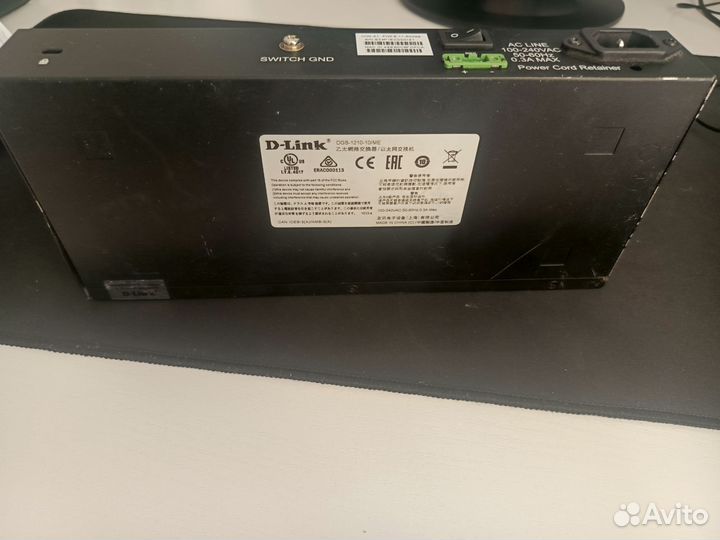 Коммутатор D-Link DGS-1210-10/ME/A1A, управляемый