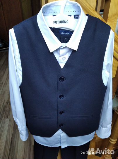 Школьная форма для мальчика 128 синий