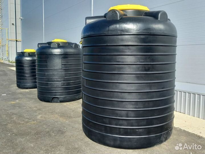 Емкости для бесперебойного запаса воды, пищевые