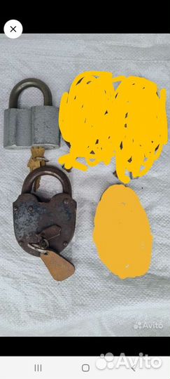 Замок навесной СССР