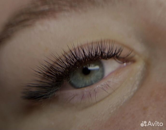 Наращивание ресниц/оформление бровей