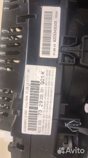 Щиток приборов Mercedes E-Coupe C207 2009, 2016