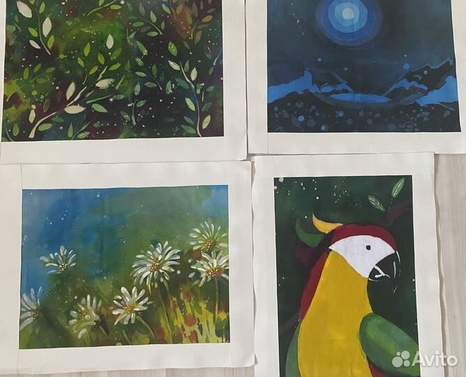 Горячий батик