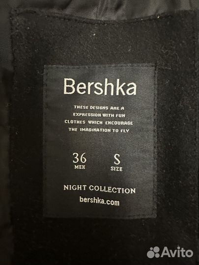 Пальто мужское bershka