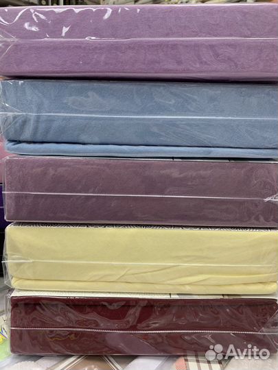 Простынь на резинке, от 80 см шириной до 2 метров