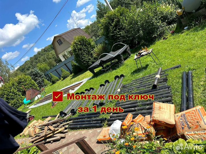 Винтовые сваи от производителя