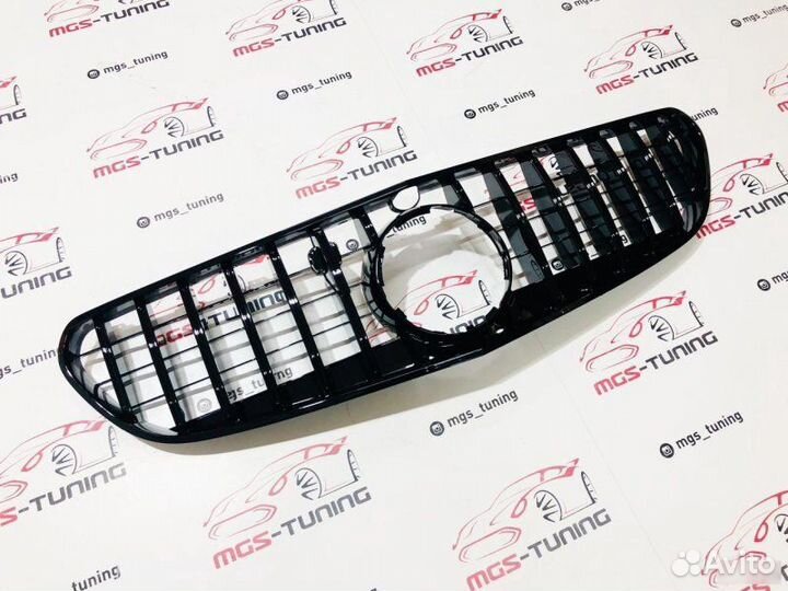 Решетка радиатора Mercedes S-Coupe C217 GT Black