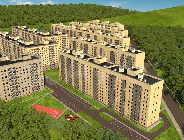 2-к. квартира, 44,7 м², 7/10 эт.