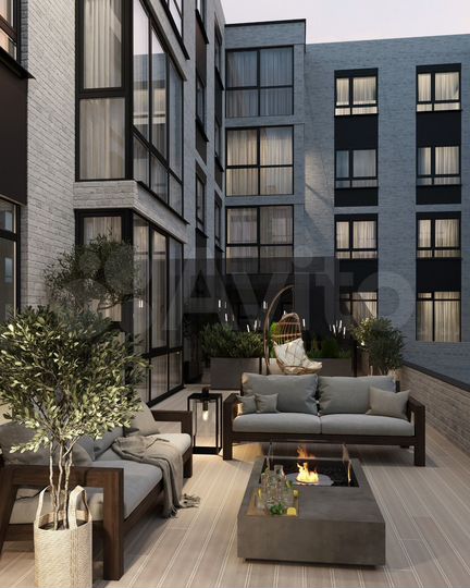 2-к. квартира, 75,6 м², 2/4 эт.