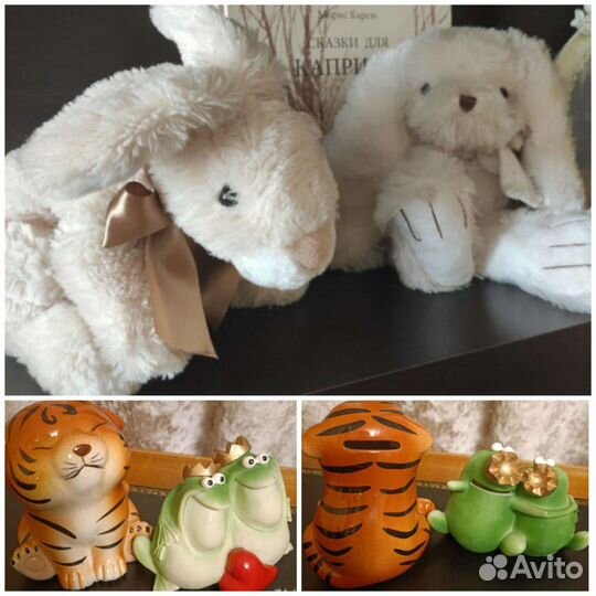 Кролик игрушка копилка