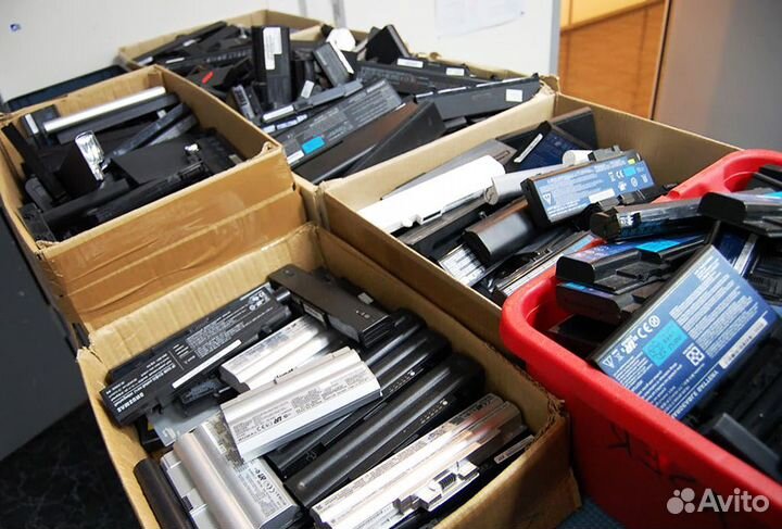 Б/у аккумуляторы от ноутбуков не рабочие