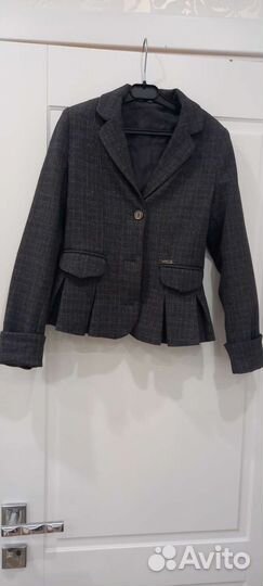 Школьная форма серая клетка