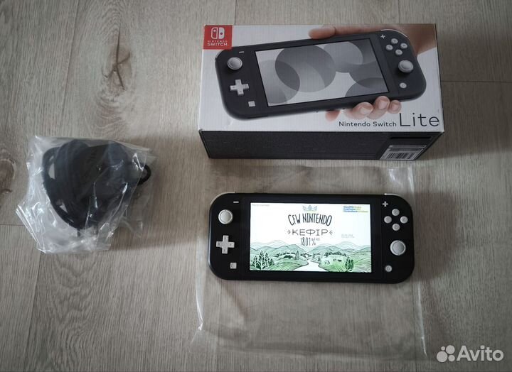 Nintendo Switch lite прошитая 160gb