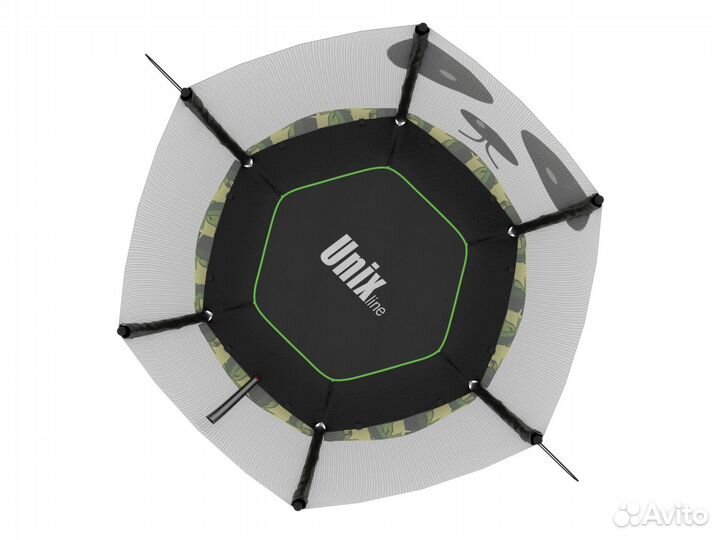 Батут unix line 4.6 ft panda (140 cm)