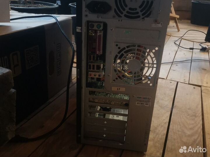 Системный блок с моником
