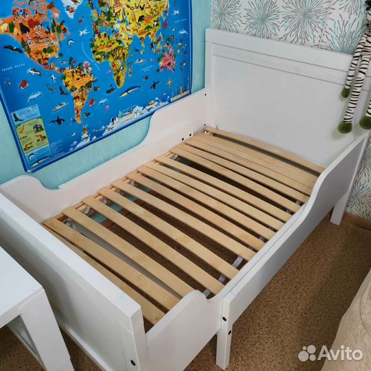 Детская кровать IKEA раздвижная сундвик