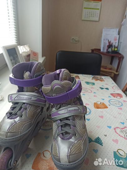 Роликовые коньки детские раздвижные