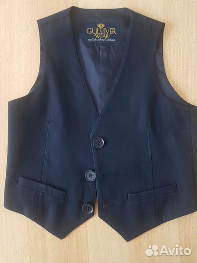 Школьная форма Gulliver 128. Костюм тройка