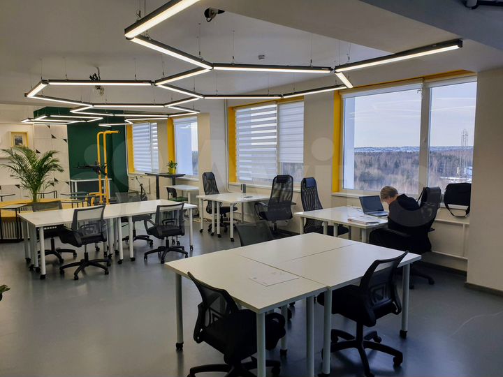 Офис на видовом этаже от 36 до 250 кв.м