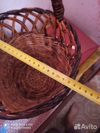 Корзина плетеная