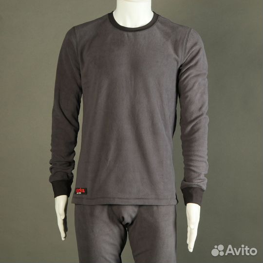 Термокофта Starks Warm Fleece Shirt (Серый, S)