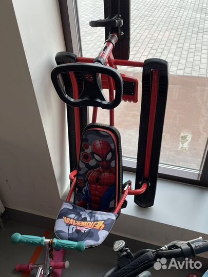 Снегокат человек паук