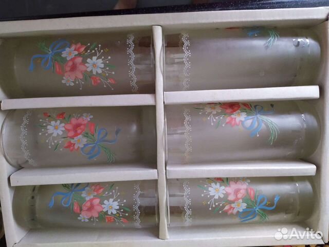 Стаканы высокие матовые